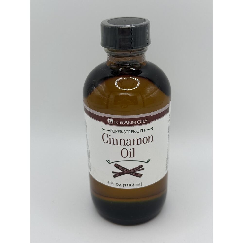 Food Grade Essence Extract Lorann Oils Super Strength Pure Cinnamon Oil 4 Oz - Picture 2 of 4